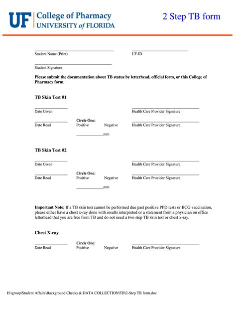 Mantoux Test Report Fill Out And Sign Printable Pdf Template Signnow