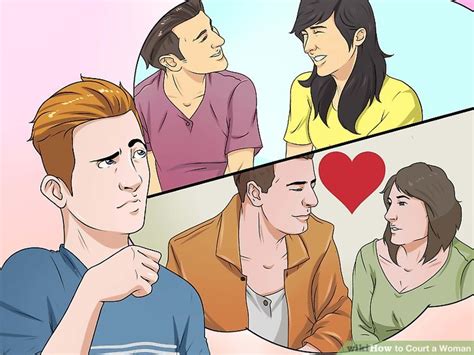 How To Court A Woman With Pictures Wikihow
