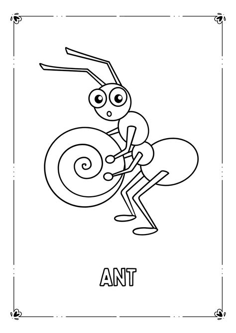 Bugs Coloring Worksheets