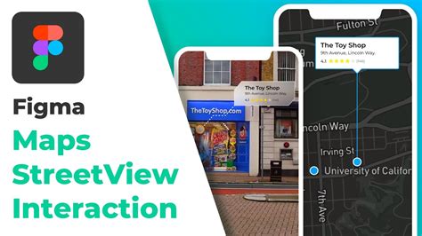 Creating Simple Mapsstreet View Interaction Animation In Figma Using
