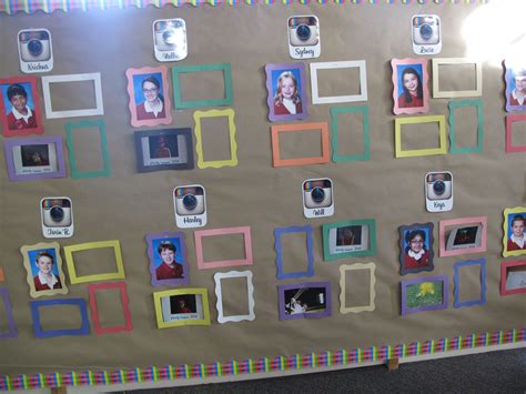 Student picture board by Mrs. Lybarger and Mrs. Mitchell | Student picture, Picture boards, Picture
