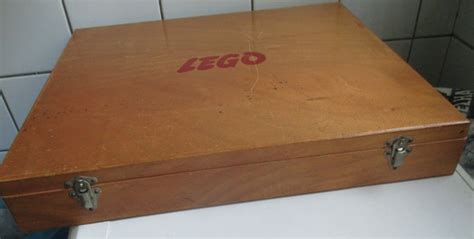 Vintage Wooden Lego Box Filled With Bricks Auction Online Catawiki