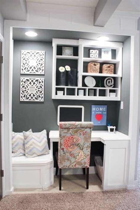15 Closets Turned Into Space Saving Office Nooks