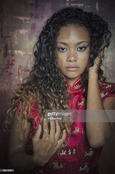 Beautiful African American Posing High Res Stock Photo Getty Images