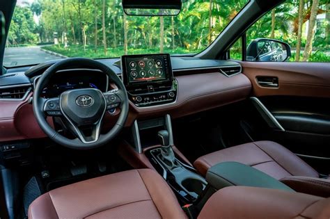 View 2021 corolla interior photos and explore the striking interior design. Price from 720 million, Toyota Corolla Cross officially ...