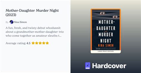 Mother Daughter Murder Night By Nina Simon Hardcover