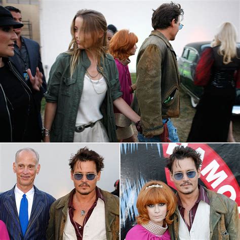 Johnny Depp Takes Amber Heard On A Punk Rock Graveyard Date Johnny Depp Amber Heard Johnny