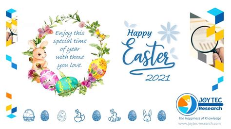 Happy Easter 2021 Seasons Greetings From Joytec Research