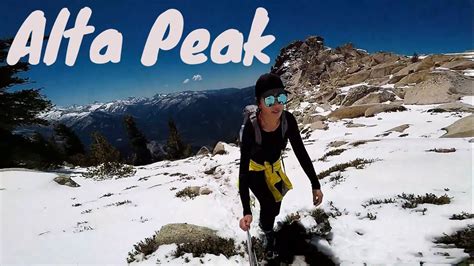 Hiking Alta Peak Trail Sequoia National Park Youtube