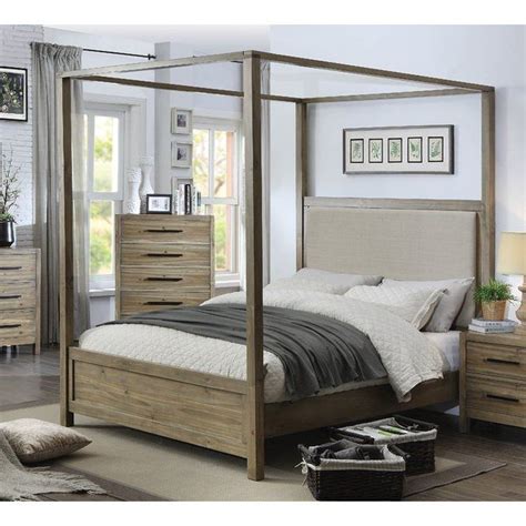 Corner furniture is a local furniture store, serving the bronx, yonkers, mount vernon, white plains, manhattan, nyc, new york area. Peres Upholstered Canopy Bed & Reviews | Birch Lane ...