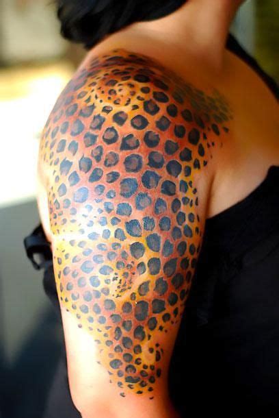 Half Sleeve Leopard Print Tattoo Idea Leopard Print Tattoos Cheetah