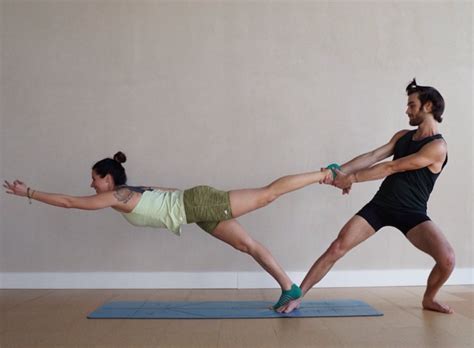 This Is The Perfect Example Of A Pair Who Trusts Each Other Yoga