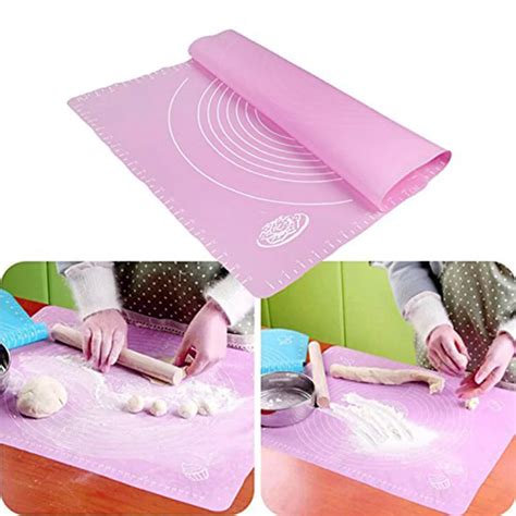 40x30 silicone baking mat for oven scale rolling dough mat baking rolling fondant pastry mat non