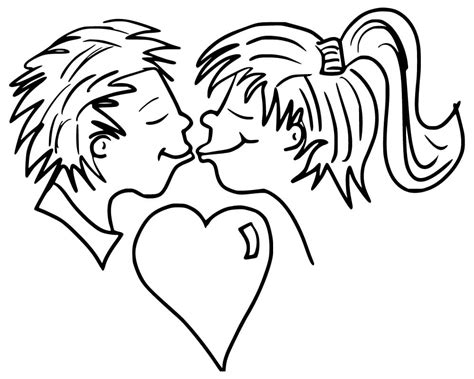 Puppy Couple Coloring Page Free Printable Coloring Pages For Kids
