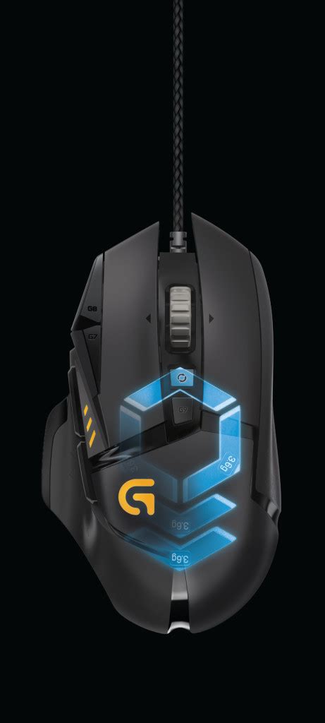 Semasa Logitech Announces New G502 Proteus Spectrum Gaming Mouse