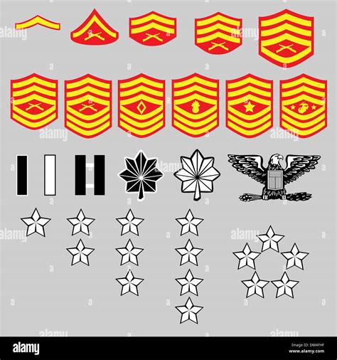 United States Marine Corps General Stock Vector Images Alamy