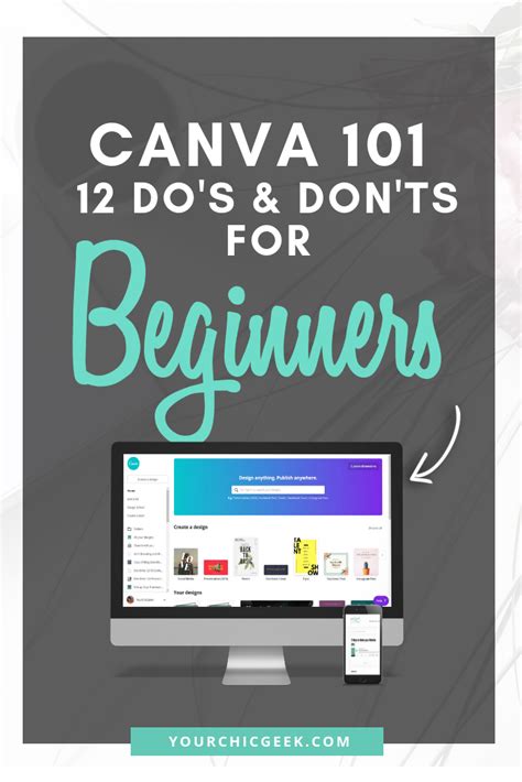 Canva 101 12 Dos And Donts For Beginners Yourchicgeek Blog Post