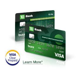 When a replacement card is ordered, the card number may change. TD Go, the Reloadable Prepaid Card For Teens | TD Bank