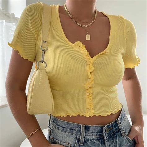 Pinterest Lilykcooper Fashion Yellow Outfit Aesthetic Clothes