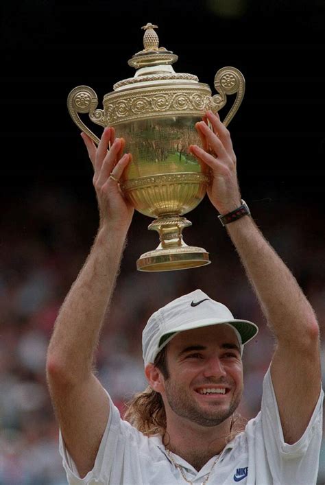Andre Agassi Wins Wimbledon His First Grand Slam Title In 1992