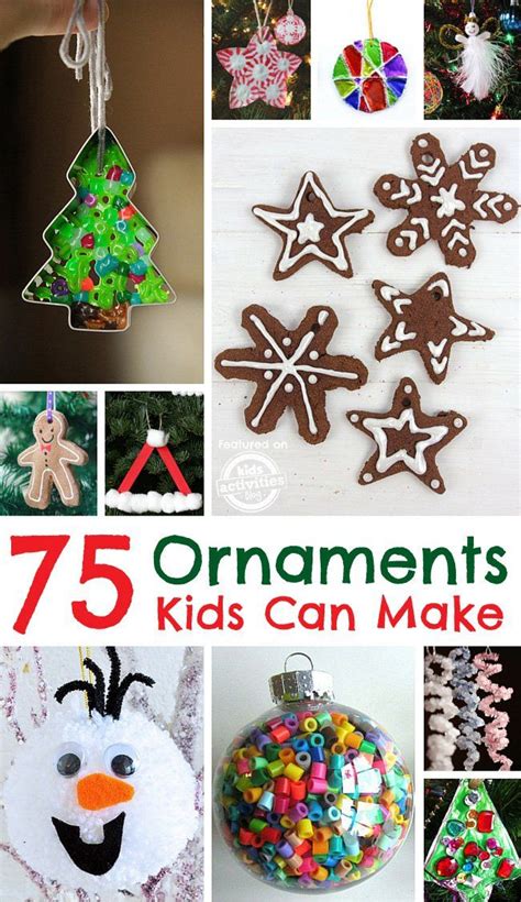 Diy Homemade Christmas Ornaments Kids Can Make Kids Christmas