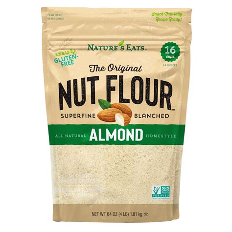 Natures Eats Blanched Almond Flour 4 Lb