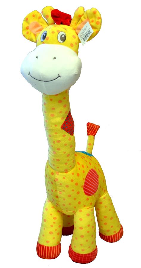 Large Plush Giraffe 32 inches Tall Stuffed Animal Toy , By Bo-Toys