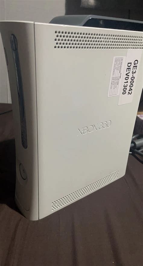 Cv Microsoft Xbox 360 Xenon Ge3 00042 Dev01300 Prototype Console