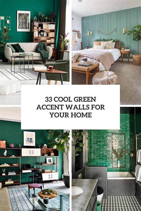 Green Accent Wall Bedroom Ideas
