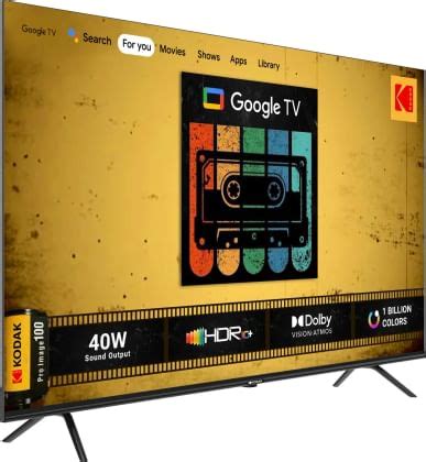 Kodak 55CAPROGT5014 55 Inch Ultra HD 4K Smart LED TV Price In India