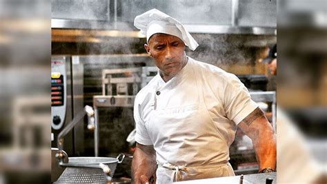 The Rock Is Cookin Up His Specialty Meal Muscle And Fitness