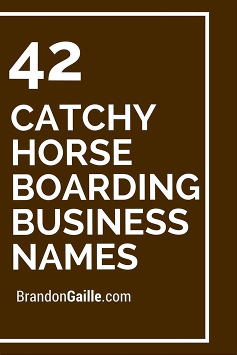 Extensive professional business experience in sales, sales management, marketing, forecasting, and operational management. 201 Catchy Horse Boarding Business Names | Coffee shop ...
