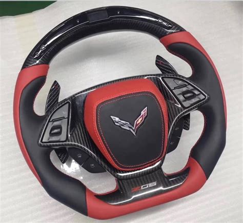 Chevrolet C7 Corvette Carbon Fiber Steering Wheel Carbonsteer
