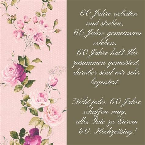 Glückwünsche zur diamantenen hochzeit zum ausdrucken kostenlos. Sprüche zur diamantenen Hochzeit, Gedichte & Zitate in ...