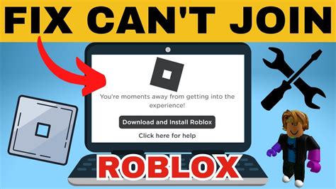 Fix Can T Join Roblox Game Roblox Can T Play Games Fix Youtube