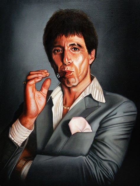 Pin By Kryiuss On Movie Postersfan Art Portrait Scarface Scarface