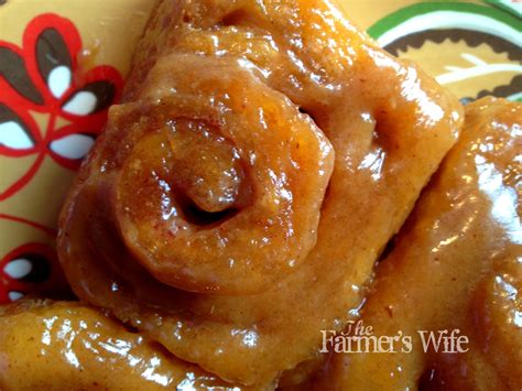 This is not your everyday pancake recipe. The Farmer's Wife: Caramel Cinnamon Rolls