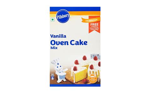 Pillsbury Moist Supreme Vanilla Flavoured Cake Mix Box 225 Grams