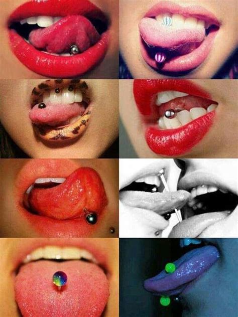 different types of tongue ring