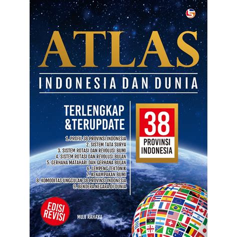 Jual BUKU ATLAS INDONESIA DAN DUNIA Terlengkap Dan Terupdate Terang