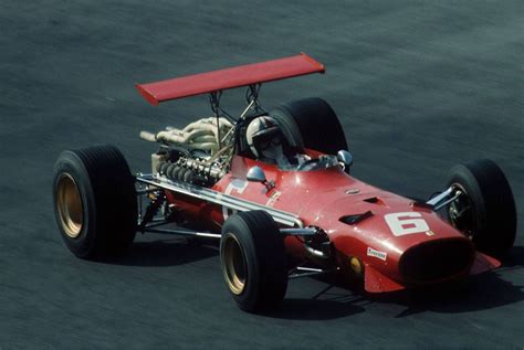 Chris Amon Ferrari Grand Prix Ditalie Monza 1968 Ferrari F1