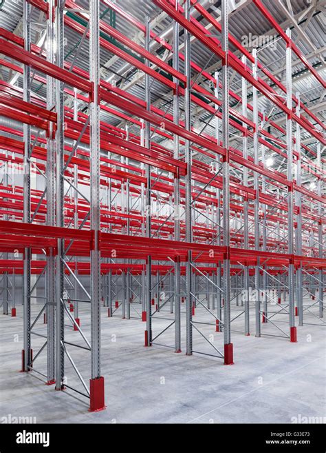 Empty Warehouse Shelves Hi Res Stock Photography And Images Alamy