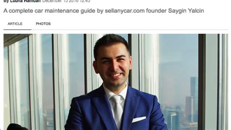 Saygin yalcin was born on 25th april in the year 1985 in bremen, germany through which he was born to his turkish parents who had migrated to german. Expert tips: How to maintain your car | Saygin Yalcin