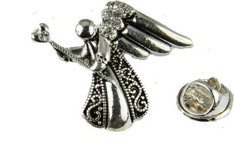 6030739 Angel Lapel Pin Brooch Guardian Angel On My