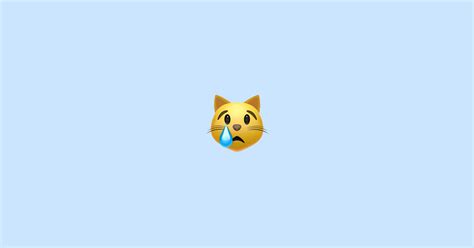 Emoji history the emoji code/ image log of changes. Crying Cat Face - Emoji Meaning