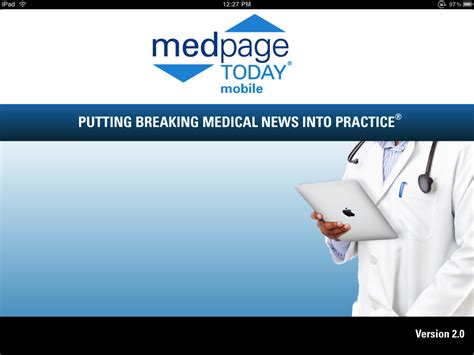 Medpage Today App Now Customized For The Ipad And The Android