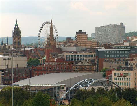 Sheffield City Skyline From Park Hill © Neil Theasby Geograph
