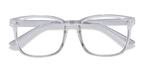 uptown clear plastic eyeglasses eyebuydirect