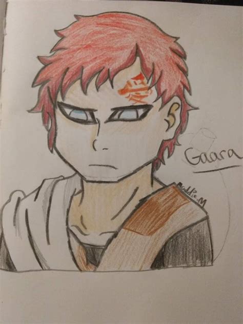 Gaara Drawing Naruto Amino