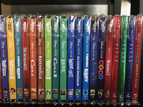 My Updated Pixar Collection Dvdcollection